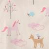 imageLuvable Friends Unisex Baby Plush Blanket with Sherpa Back Neutral Safari One SizeMagical Forest