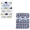 imageCoral Fleece ampamp Fleece Blanket 2PackNavy TrellisTurtles