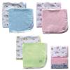 imageLuvable Friends 2 Pack Receiving Blankets Green