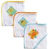 imageLuvable Friends Patches Hooded Towels Neutral 3 PackNeutral