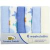 imageLuvable Friends Unisex Baby Cotton Rich Washcloths Blue Sea Creatures One SizeBlue Sea Creatures
