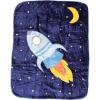 imageLuvable Friends Unisex Baby High Pile Plush Blanket Lion One SizeSpaceship
