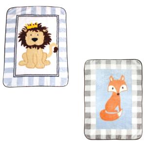 imageHigh Pile Blanket 2PackLionFox