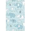 imageLuvable Friends Hudson Baby Flannel Burp Cloths 10pk SetBlue Elephant Journey