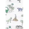 imageLuvable Friends Hudson Baby Flannel Burp Cloths 10pk SetPastel Dino