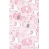 imageLuvable Friends Hudson Baby Flannel Burp Cloths 10pk SetPink Elephant Parade