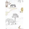 imageLuvable Friends Hudson Baby Flannel Burp Cloths 10pk SetWild Safari World
