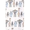 imageLuvable Friends Hudson Baby Flannel Burp Cloths 10pkRoyal Safari Wildlife