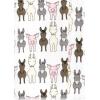 imageLuvable Friends Hudson Baby Flannel Burp Cloths 4pk SetBarn Pals Pink