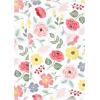 imageLuvable Friends Hudson Baby Flannel Burp Cloths 4pk SetBlush Floral