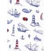 imageLuvable Friends Hudson Baby Flannel Burp Cloths 4pk SetCoastal Lighthouse