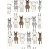 imageLuvable Friends Hudson Baby Flannel Burp Cloths 4pk SetFarm Friends Pastel