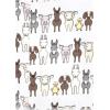 imageLuvable Friends Hudson Baby Flannel Burp Cloths 4pk SetFarm Pals Gray