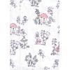 imageLuvable Friends Hudson Baby Flannel Burp Cloths 4pk SetGarden Fairy Tale