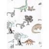 imageLuvable Friends Hudson Baby Flannel Burp Cloths 4pk SetGray Dinosaur Journey