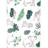 imageLuvable Friends Hudson Baby Flannel Burp Cloths 4pk SetJungle Green