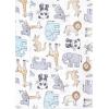 imageLuvable Friends Hudson Baby Flannel Burp Cloths 4pk SetKangaroo Pastel