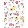 imageLuvable Friends Hudson Baby Flannel Burp Cloths 4pk SetPainted Floral