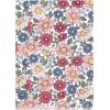 imageLuvable Friends Hudson Baby Flannel Burp Cloths 4pk SetPink Blue Floral