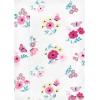 imageLuvable Friends Hudson Baby Flannel Burp Cloths 4pk SetPink Butterfly Meadow
