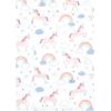 imageLuvable Friends Hudson Baby Flannel Burp Cloths 4pk SetPink Unicorn