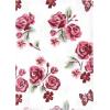 imageLuvable Friends Hudson Baby Flannel Burp Cloths 4pk SetRose Garden