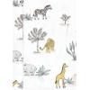 imageLuvable Friends Hudson Baby Flannel Burp Cloths 4pk SetSafari Friends