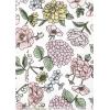 imageLuvable Friends Hudson Baby Flannel Burp Cloths 4pk SetVintage Floral