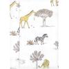 imageLuvable Friends Hudson Baby Flannel Burp Cloths 4pk SetWild Safari World