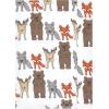 imageLuvable Friends Hudson Baby Flannel Burp Cloths 4pk SetWoodland Bloom