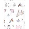 imageLuvable Friends Hudson Baby Flannel Burp Cloths 7pk SetFarm Pals
