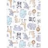imageLuvable Friends Hudson Baby Flannel Burp Cloths 7pk SetKangaroo Pastel