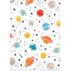 imageLuvable Friends Hudson Baby Flannel Burp Cloths 7pk SetPlanets