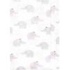 imageLuvable Friends Hudson Baby Flannel Burp Cloths 7pk SetPurple Elephants