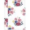 imageLuvable Friends Hudson Baby Flannel Burp Cloths 7pk SetRose Navy Bloom