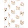 imageLuvable Friends Hudson Baby Flannel Burp Cloths 7pk SetRosy Taupe Bear