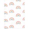 imageLuvable Friends Hudson Baby Flannel Burp Cloths 7pk SetSweet Rainbow