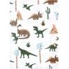 imageLuvable Friends Hudson Baby Flannel Burp Cloths 7pk SetVintage Dino