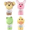 imageLuvable Friends Unisex Baby Cotton Animal Face Hooded Towel Duck One SizeDuck