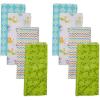 imageLuvable Friends Unisex Baby Cotton Flannel Burp Cloths Dog One SizeAbc