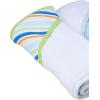 imageLuvable Friends Unisex Baby Cotton Terry Hooded Towels Blue Whale One SizeBlue