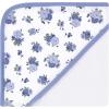imageLuvable Friends Unisex Baby Cotton Terry Hooded Towels Blue Whale One SizeFloral