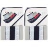 imageLuvable Friends Unisex Baby Hooded Towel with Five Washcloths CottonPolyesterIkat Elephant One SizeTugboat