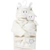 imageLuvable Friends Unisex Baby Plush Bathrobe and Toy SetLamb