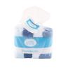 imageLuvable Friends Unisex Baby Super Soft Bundle Washcloths Girl Feathers One SizeClassic Blue
