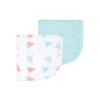 imageLuvable Friends Unisex Baby Super Soft Bundle Washcloths Girl Feathers One SizeGirl Basic Elephant