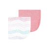 imageLuvable Friends Unisex Baby Super Soft Bundle Washcloths Girl Feathers One SizeGirl Basic Elephant