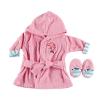 imageLuvable Friends Unisex Baby Cotton Terry Bathrobe Turtle One SizePink