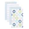 imageLuvable Friends Unisex Baby Flannel Burp Cloths Yellow One SizeBlue