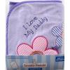 imageLuvable Friends Unisex Baby Hooded Towel Purple 1Pack One SizePurple